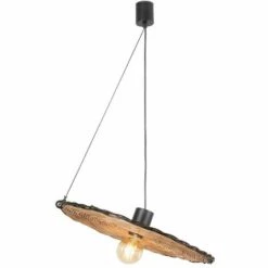 FARO BARCELONA Suspension Noir/rotin ø600 COSTAS 10 FARO BARCELONA Suspension Noir/rotin ø600 COSTAS -FARO BARCELONA Soldes 51917118 4