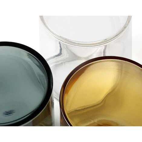 FARO BARCELONA Borne Lumineuse Gris Foncé Verre Fumé H700 KILA 4 FARO BARCELONA Borne Lumineuse Gris Foncé Verre Fumé H700 KILA – Image 2