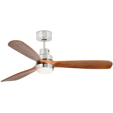 FARO BARCELONA Ventilateur De Plafond Avec Lumière Nickel Mat Ø 132 Cm LANTAU-G DC 5 FARO BARCELONA Ventilateur De Plafond Avec Lumière Nickel Mat Ø 132 Cm LANTAU-G DC – Image 3