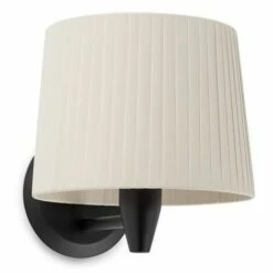 FARO BARCELONA Applique Samba Noir Beige 1x15W E27 - Noir