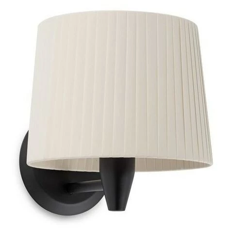 FARO BARCELONA Applique Samba Noir Beige 1x15W E27 - Noir 3 FARO BARCELONA Applique Samba Noir Beige 1x15W E27 - Noir
