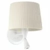FARO BARCELONA Applique Samba Blanc Beige 1x15W E27 - Blanc -FARO BARCELONA Soldes 52664452 1