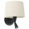 FARO BARCELONA Applique Samba Noir Beige 1x15W E27 - Noir 1 FARO BARCELONA Applique Samba Noir Beige 1x15W E27 - Noir -FARO BARCELONA Soldes 52664461 1
