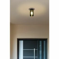 FARO BARCELONA Plafonnier Gris Foncé Avec Verre Fumé KILA 5 FARO BARCELONA Plafonnier Gris Foncé Avec Verre Fumé KILA -FARO BARCELONA Soldes 52781203 2