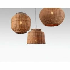 FARO BARCELONA Lampe Suspension Noir/rotin ø300 TUPAI 10 FARO BARCELONA Lampe Suspension Noir/rotin ø300 TUPAI -FARO BARCELONA Soldes 52781217 4