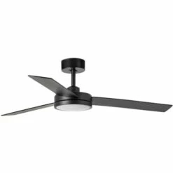 FARO BARCELONA Ventilateur De Plafond Avec Lumière Noire BARTH