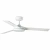 FARO BARCELONA Ventilateur De Plafond Blanc Avec Lumière BARTH -FARO BARCELONA Soldes 53096081 1