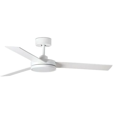 FARO BARCELONA Ventilateur De Plafond Blanc Avec Lumière BARTH 3 FARO BARCELONA Ventilateur De Plafond Blanc Avec Lumière BARTH