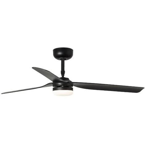 FARO BARCELONA Ventilateur De Plafond Noir Avec Lumière PUNT 5 FARO BARCELONA Ventilateur De Plafond Noir Avec Lumière PUNT – Image 3