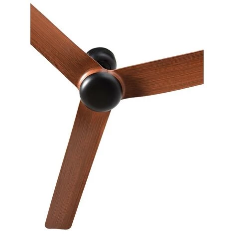 FARO BARCELONA Ventilateur De Plafond Noir/bois Avec Lumière PUNT 4 FARO BARCELONA Ventilateur De Plafond Noir/bois Avec Lumière PUNT – Image 2