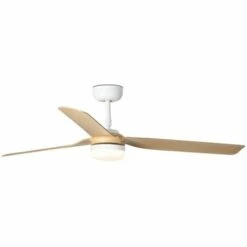 FARO BARCELONA Ventilateur De Plafond Blanc/bois Avec Lumière PUNT 9 FARO BARCELONA Ventilateur De Plafond Blanc/bois Avec Lumière PUNT -FARO BARCELONA Soldes 59195852 3