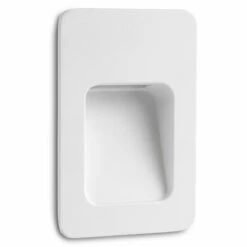 FARO BARCELONA NASE - Lampe Encastrable Au Mur Blanc Mat De FARO