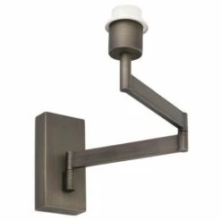 FARO BARCELONA Applique Double Artis Bronze 1xE27 15W IP20 - Marron Bois Bronze Rouille