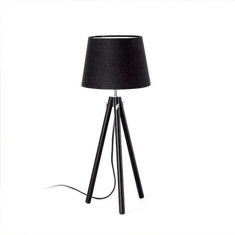 FARO BARCELONA Lampe De Table Noire DIX 4 FARO BARCELONA Lampe De Table Noire DIX – Image 2